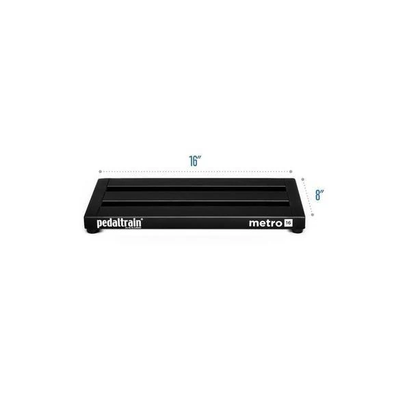 Pedaltrain PT-M16-SC Metro 16 with  Softcase - 3 Rails, 16 x 8 - Image 3