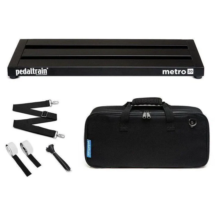 Pedaltrain PT-M20-SC Metro 20 with  Softcase - 3 Rails, 20 x 8