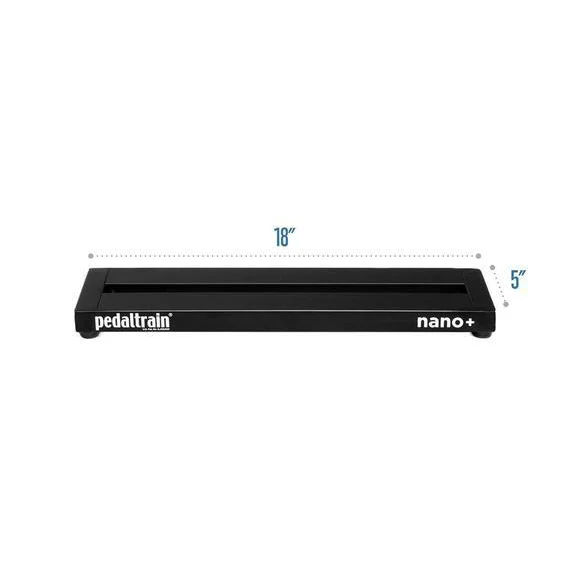 Pedaltrain PT-NPL-SC Nano Plus with  Softcase - 2 Rails, 18 x 5 - Image 3