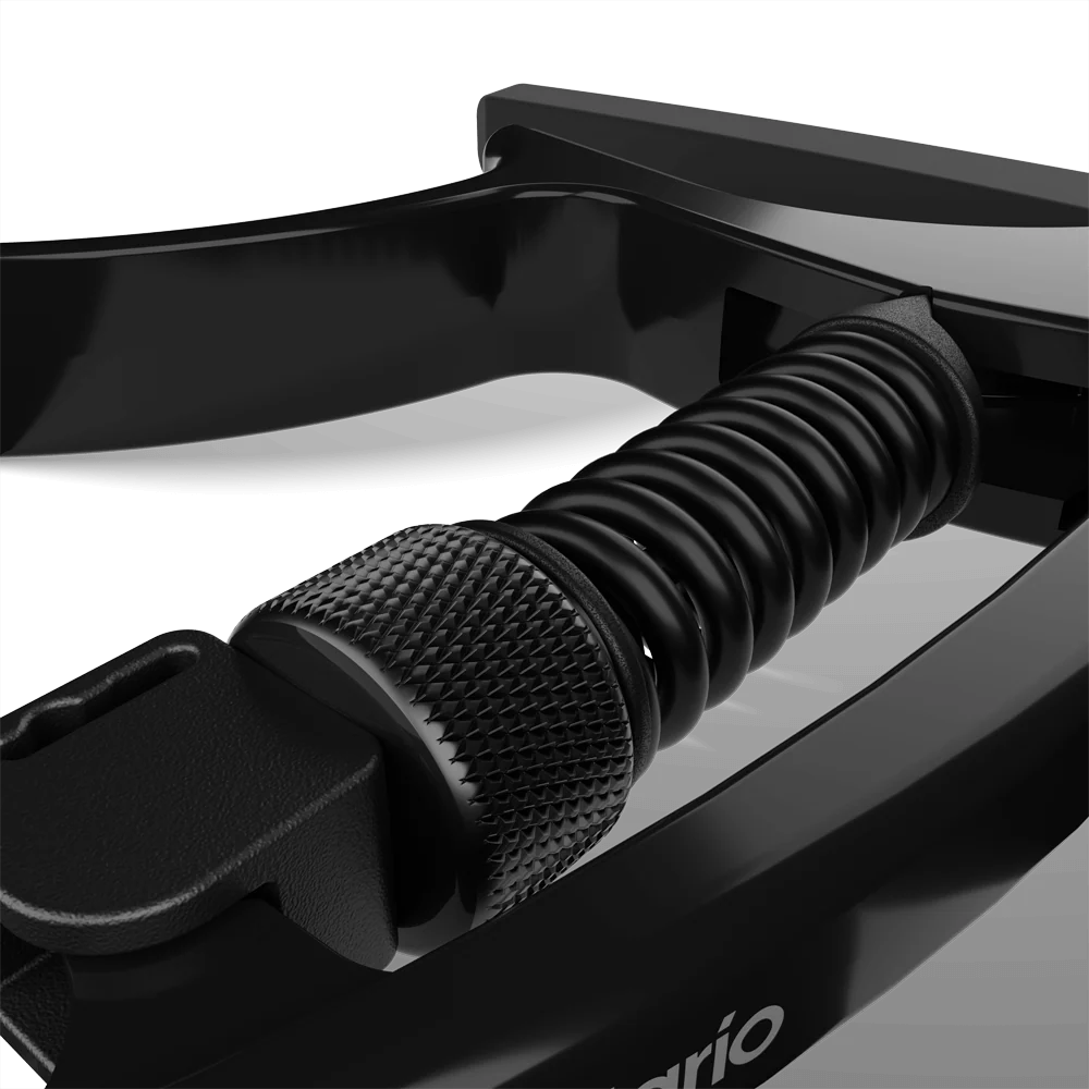 D'Addario PW-CP-09 NS Tri-Action Capo, Black - Image 4