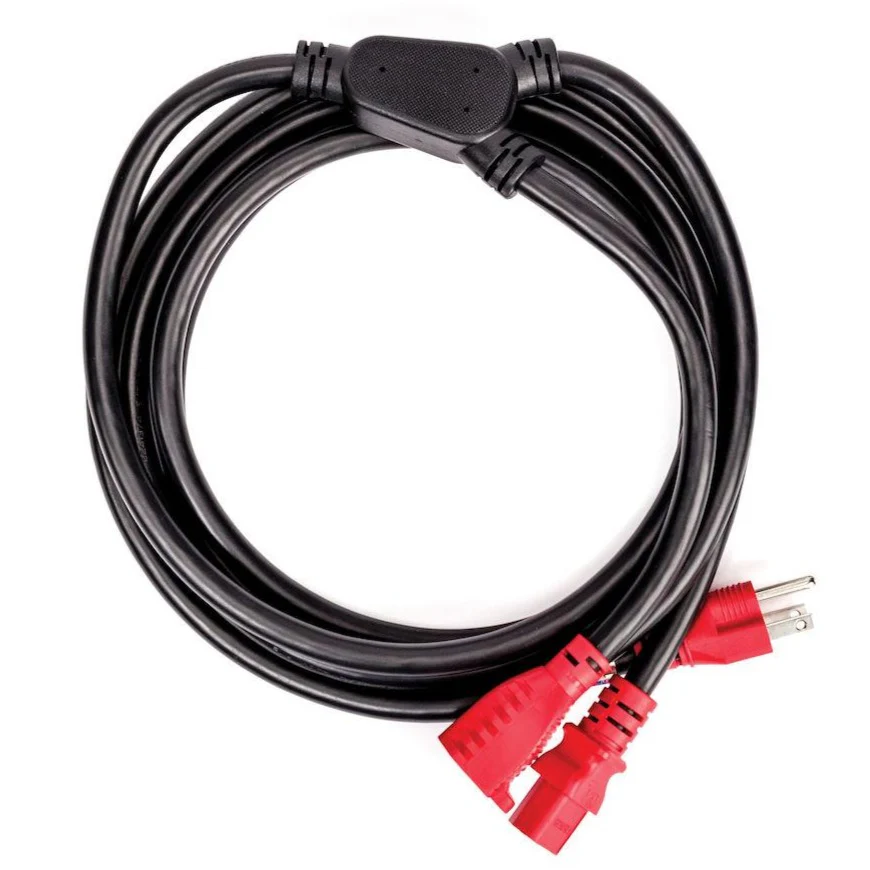 D'Addario IEC to NEMA Plug Power Cable, 10FT (North America)