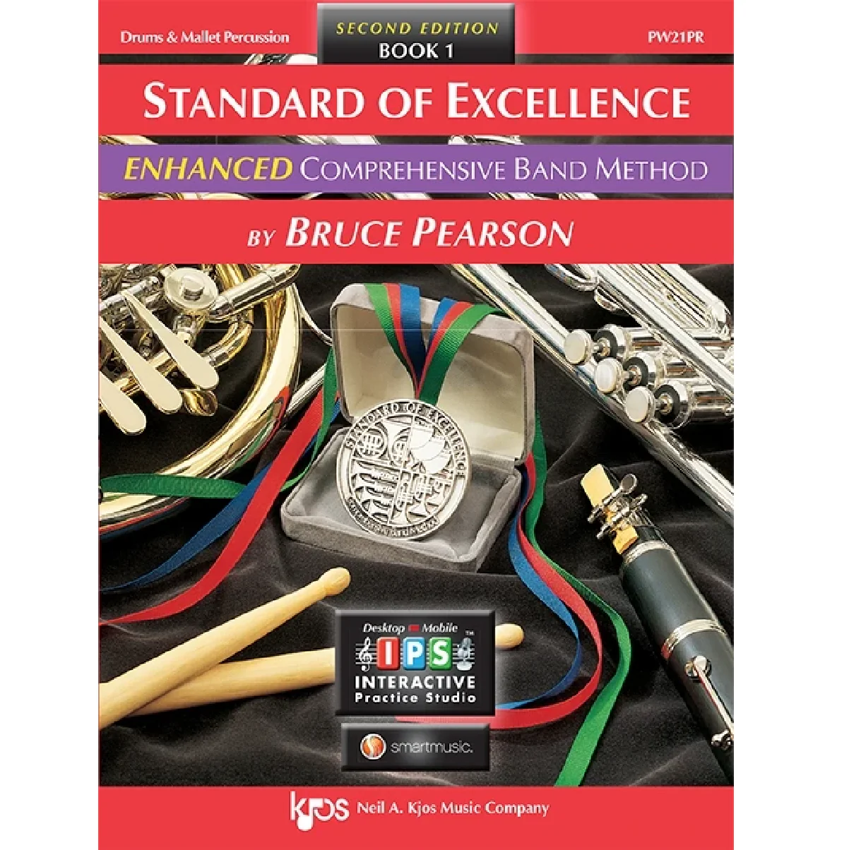 Kjos PW21PR Standard of Excellence Enhanced Band Method - Drums and Mallet Percussion