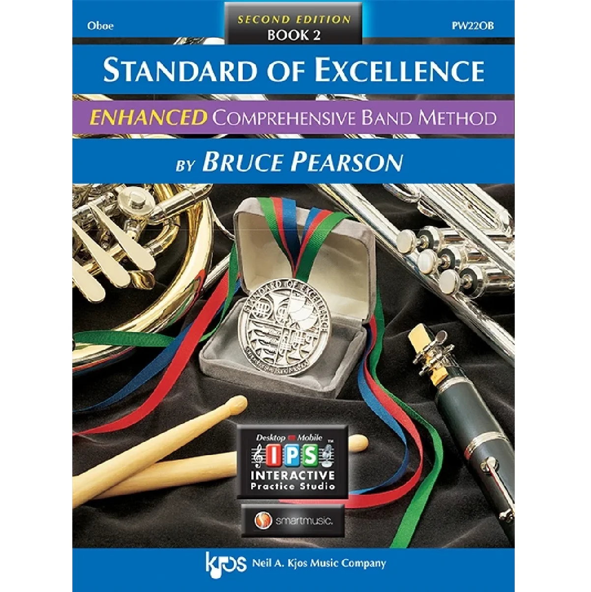 Kjos PW22OB Standard of Excellence Enhanced Band Method Book 2 - Oboe