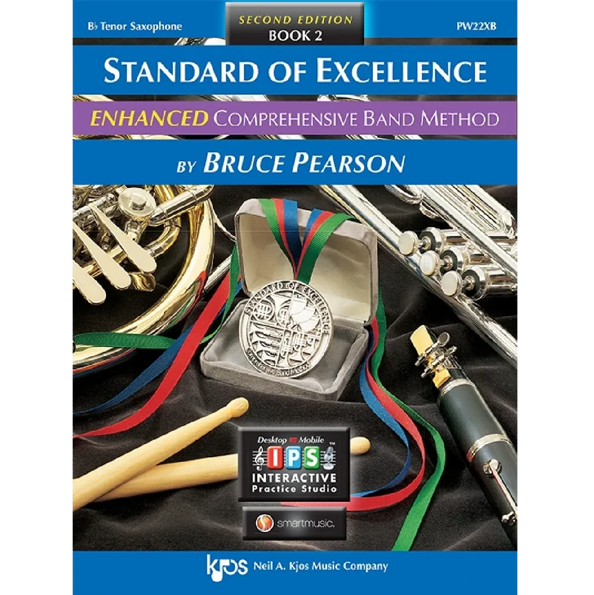 Kjos PW22XB Standard of Excellence Enhanced Band Method Book 2 - Tenor Sax