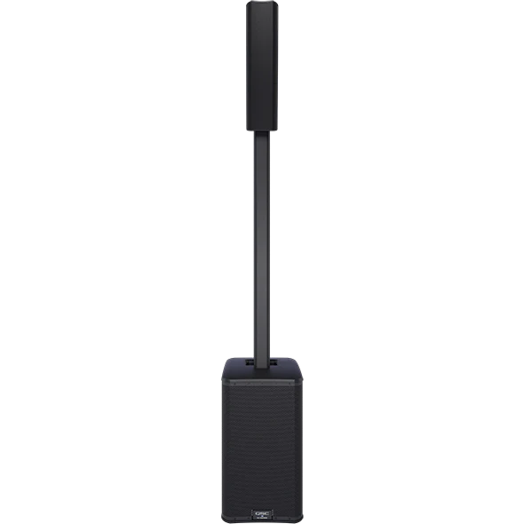QSC KC12-BK 3000W Active 3-Way Column Loudspeaker System, Black