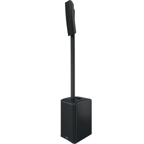 QSC KC12-BK 3000W Active 3-Way Column Loudspeaker System, Black - Image 3