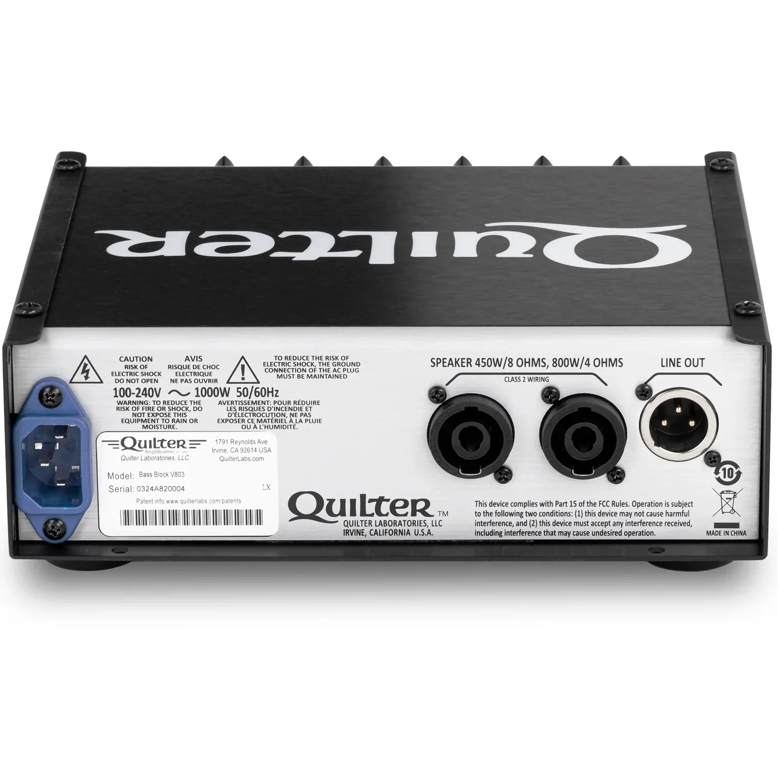 Quilter BASSBLOCK-V803 800 watt Bass Amplifier - Image 6