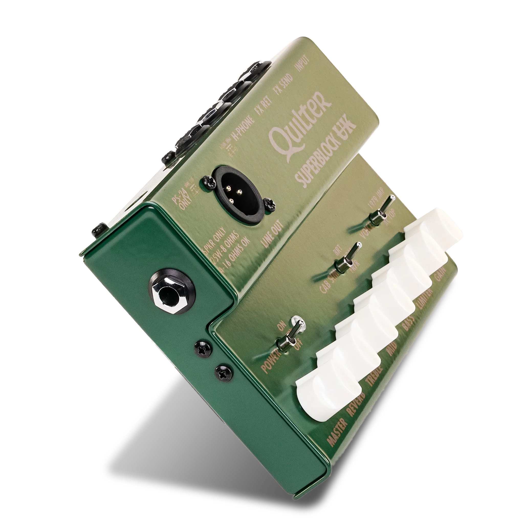Quilter SUPERBLOCK-UK 25w Pedal Amp w/ UK Amp Voicing, Cab Sim, Effects Loop, XLR Out - Image 16