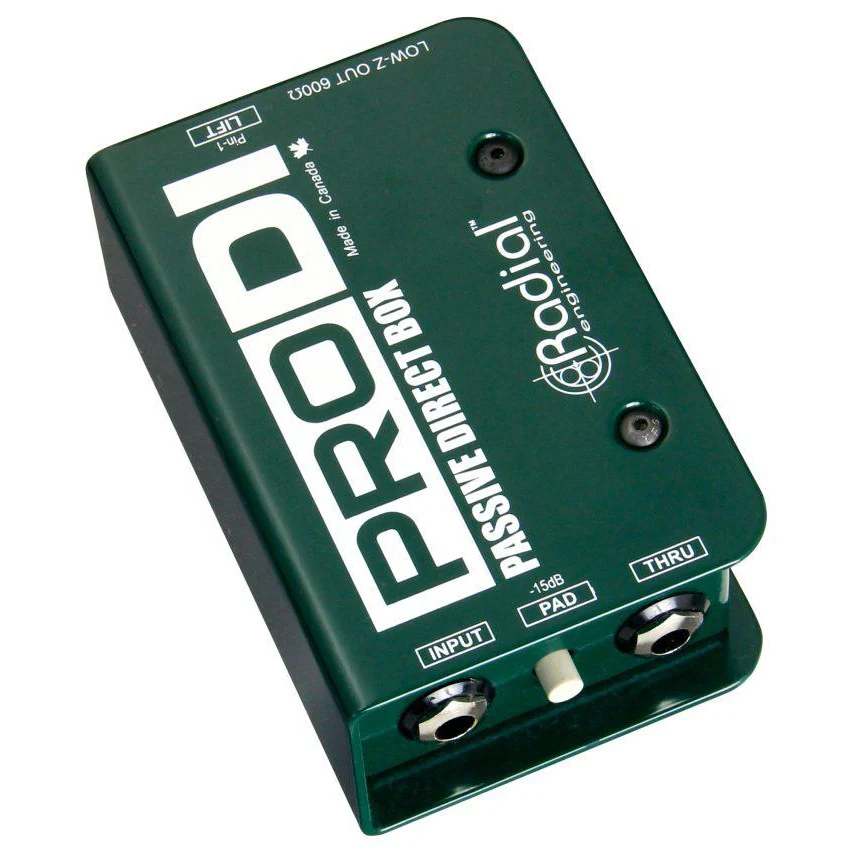 Radial Engineering R8001100 ProDI Single Ch Passive DI Box - Image 2