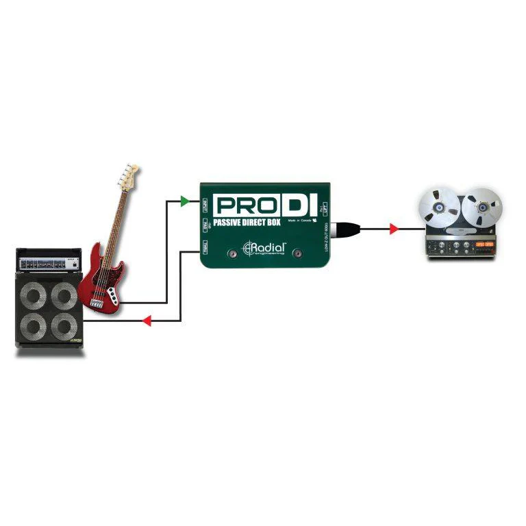 Radial Engineering R8001100 ProDI Single Ch Passive DI Box - Image 8