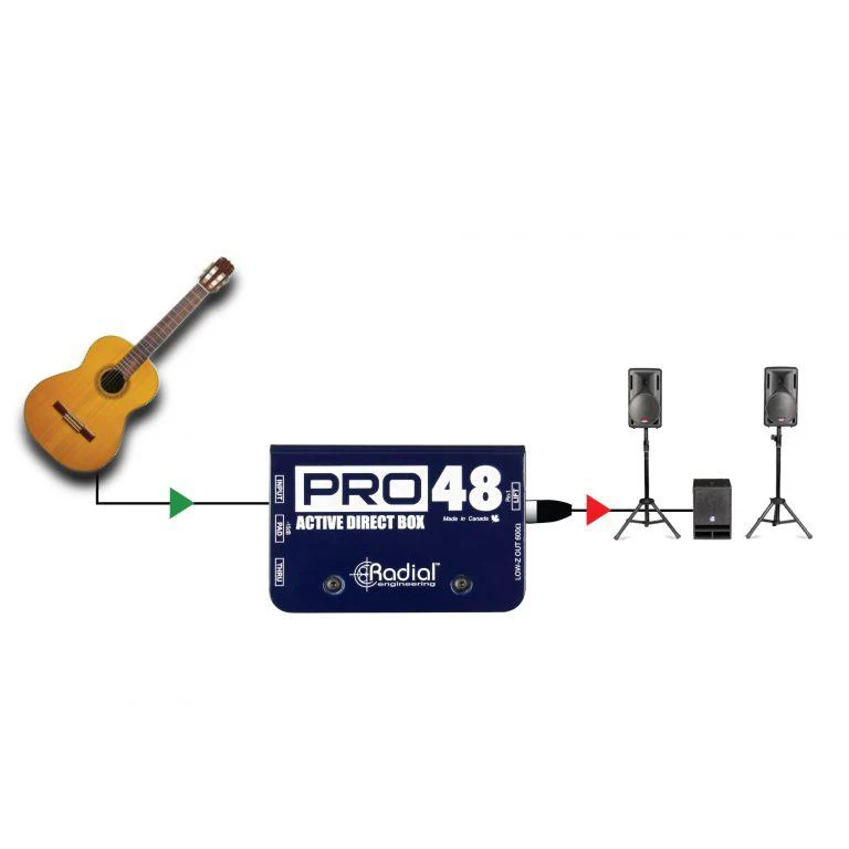 Radial Engineering R8001105 PRO48, Phantom Powered Active DI - Image 6