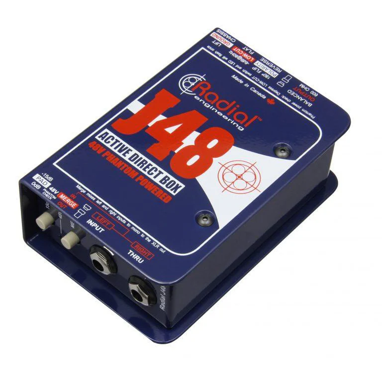 Radial Engineering R8003001 J48, Phantom Powered Active DI - Image 2