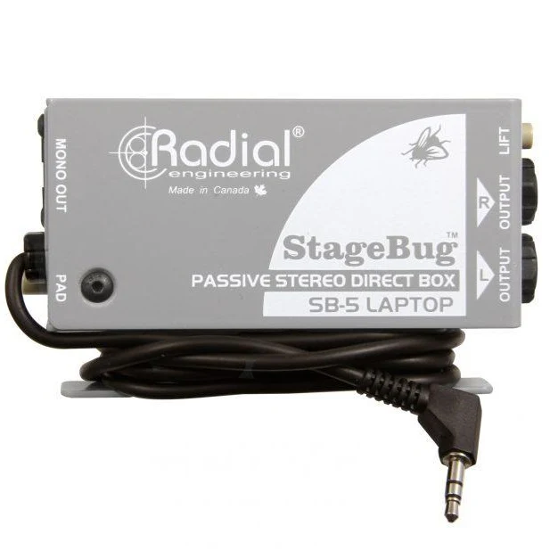 Radial Engineer R8000150 SB-5 Laptop Compact Stereo DI