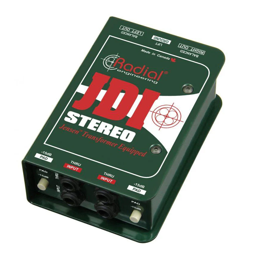 Radial Engineer R8001012 JDI Stereo, Passive Stereo DI w/ Jensen Transformer - Image 2