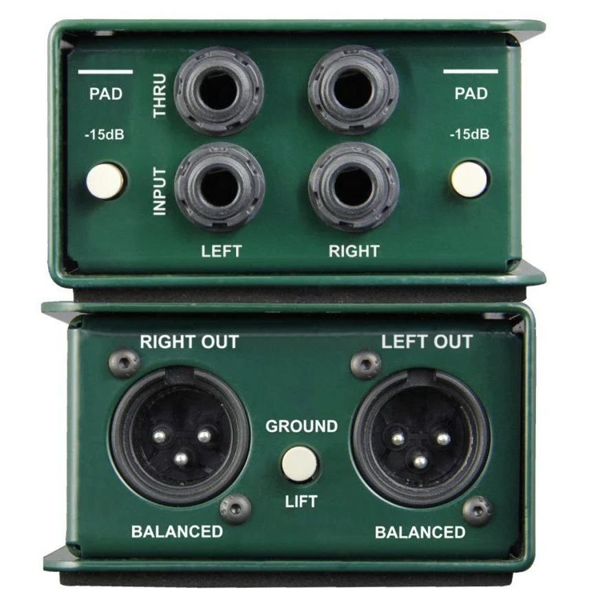 Radial Engineer R8001012 JDI Stereo, Passive Stereo DI w/ Jensen Transformer - Image 5