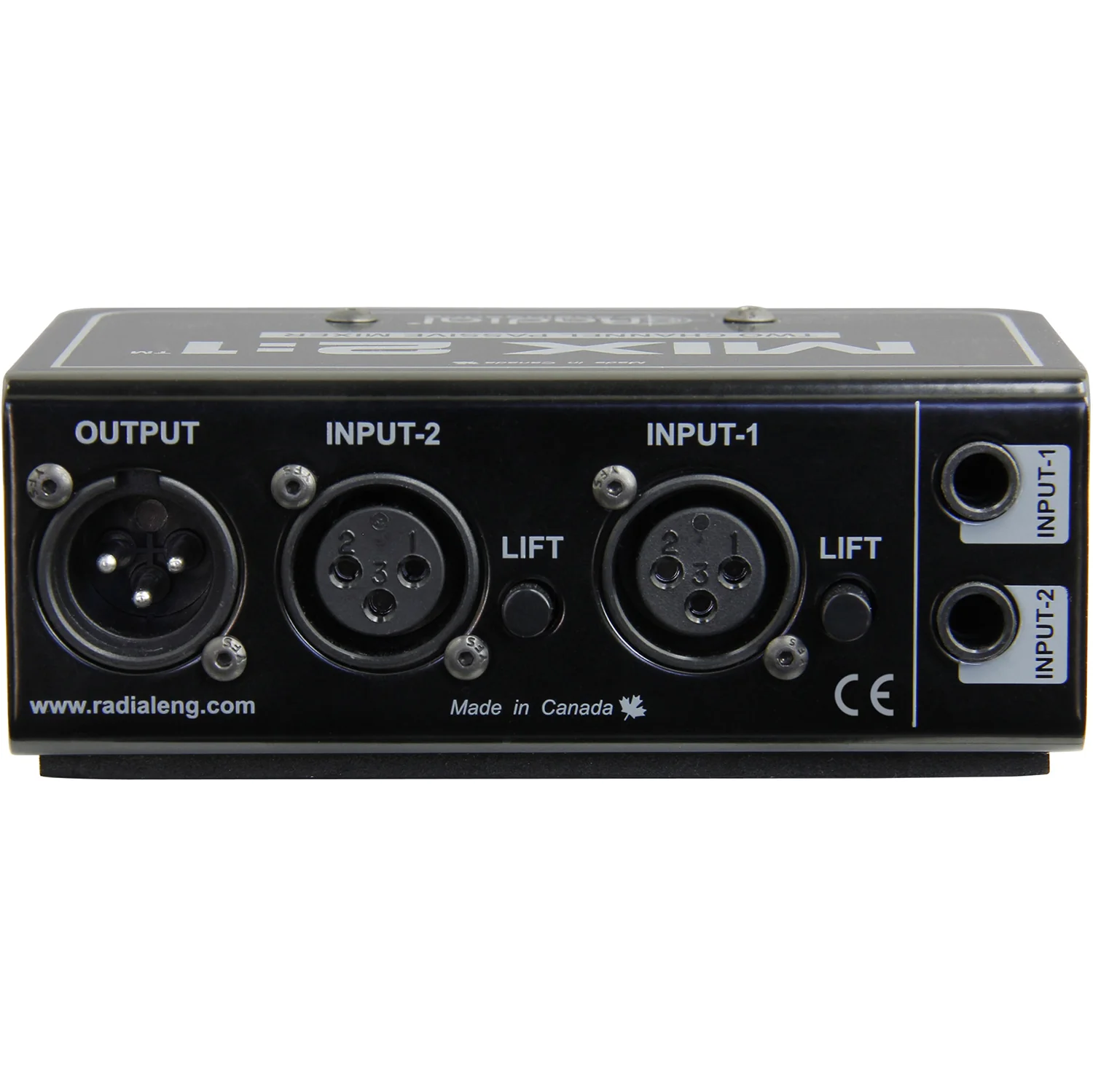 Radial Engineer R8001036 Mix 2:1, 2-Channel Summing Mixer - Image 3
