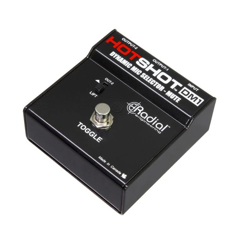Radial Engineer R8001500 HotShot DM-1 Momentary Mic Footswitch Selector - Image 2