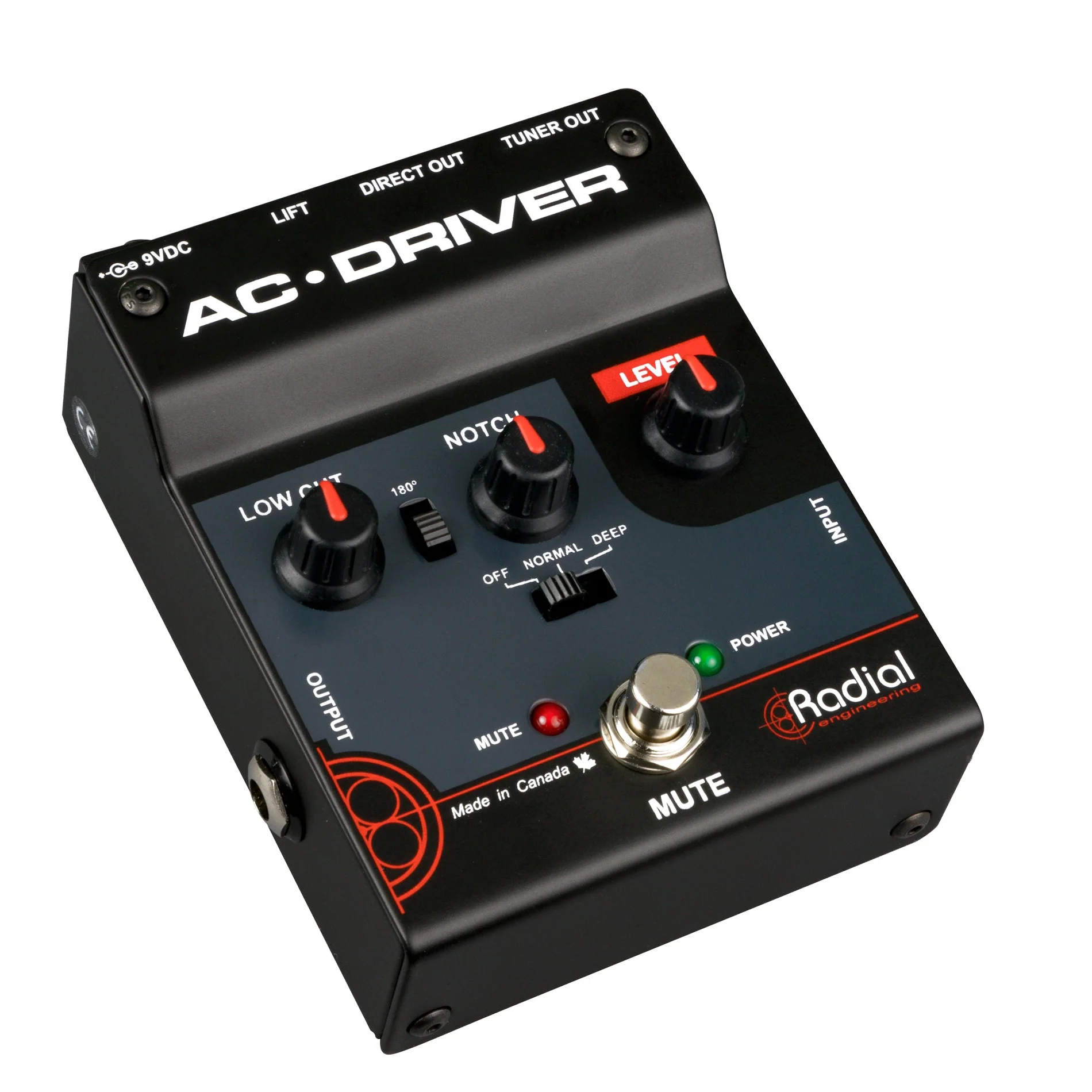 Radial Engineer R8007322 AC Driver - Acoustic Preamp DI w/ Low Cut and Notch Filter - Image 2