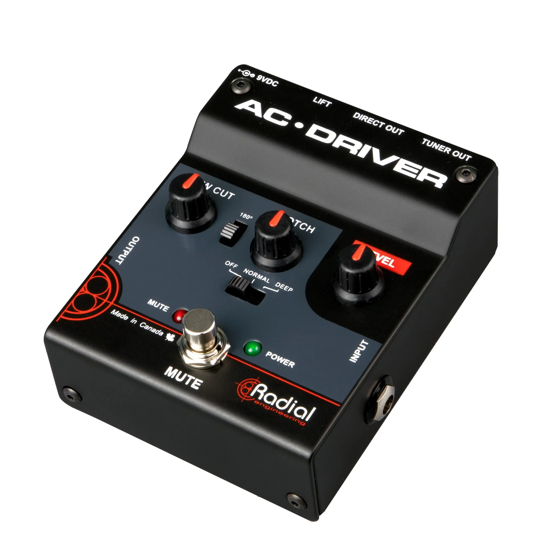 Radial Engineer R8007322 AC Driver - Acoustic Preamp DI w/ Low Cut and Notch Filter - Image 3