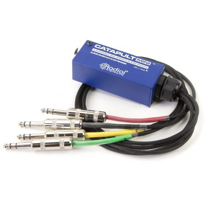 Radial R8008032 4ch Cat-5 Mini Breakout Box, TRS - Catapult Mini