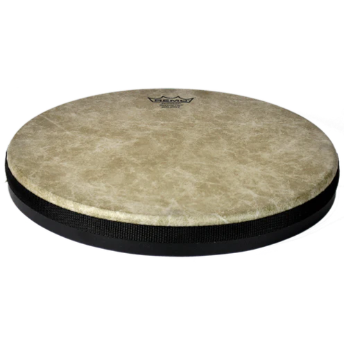 Remo RL1513-71-SD099 Rhythm Lid Drumhead, 13" x 1.5", Beige Skyndeep Fiberskyn, 15-Mil, Clear Dot