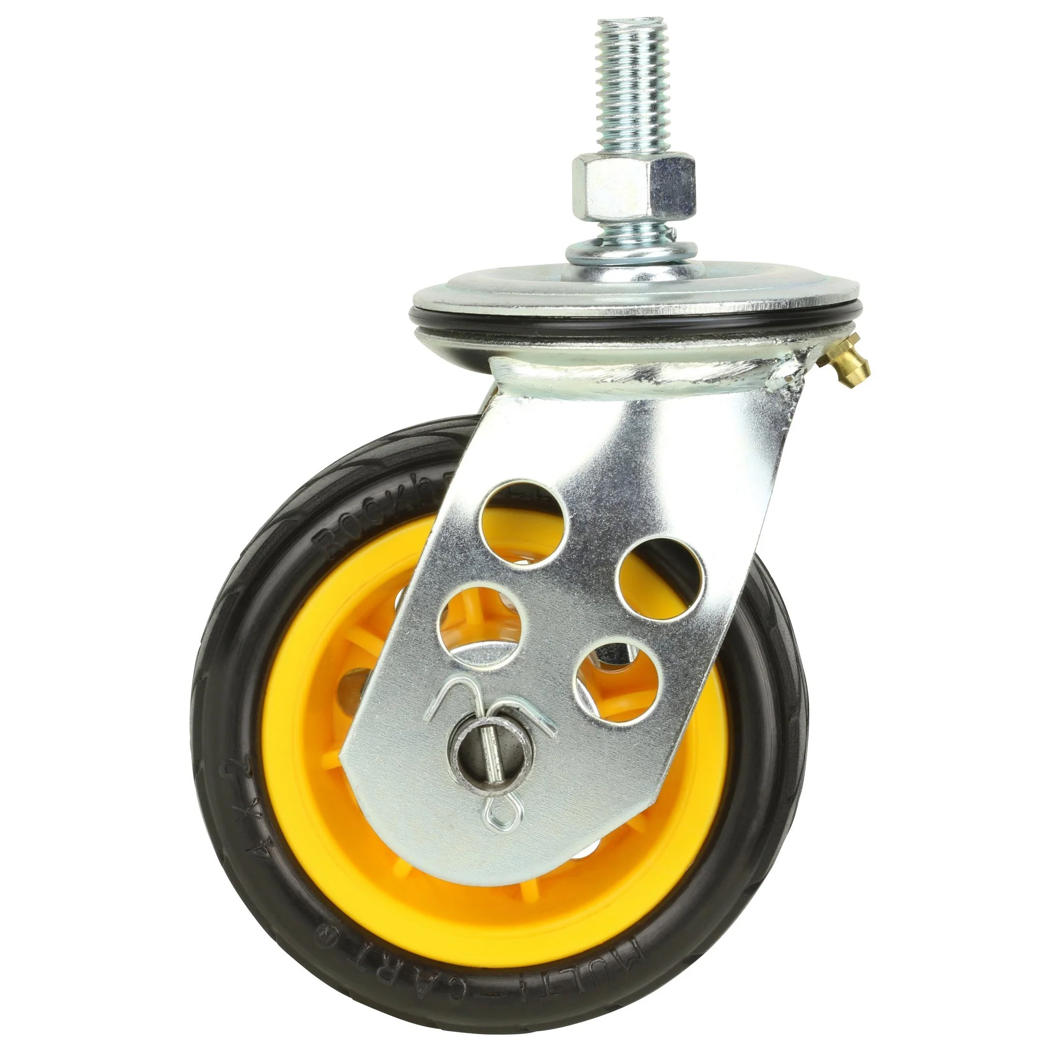Rock N Roller RCSTR4X2 4" x 2" Ground Glder Wide caster w/brake (upgrade for R2) - 2pk - Image 6