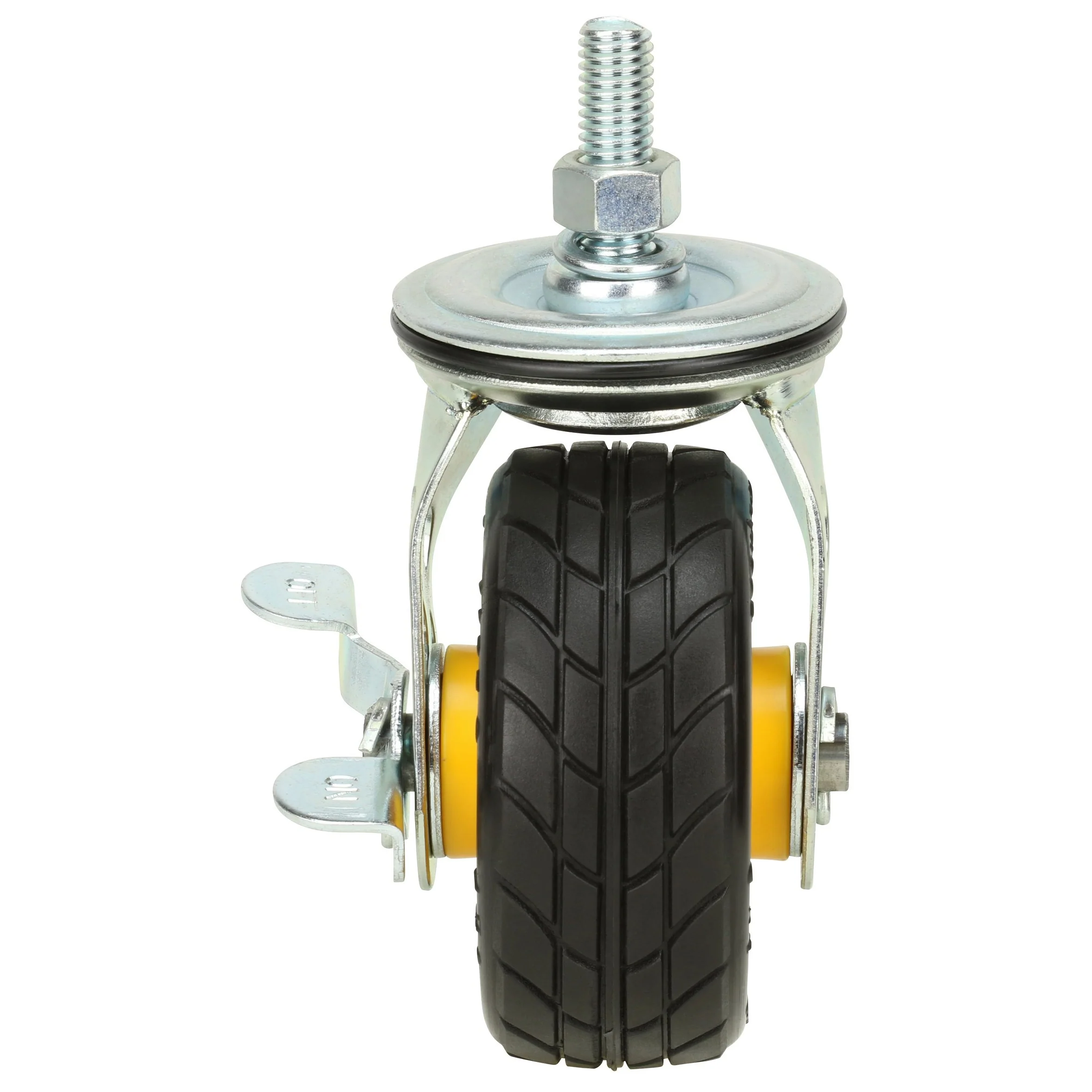 Rock N Roller RCSTR4X2 4" x 2" Ground Glder Wide caster w/brake (upgrade for R2) - 2pk - Image 8