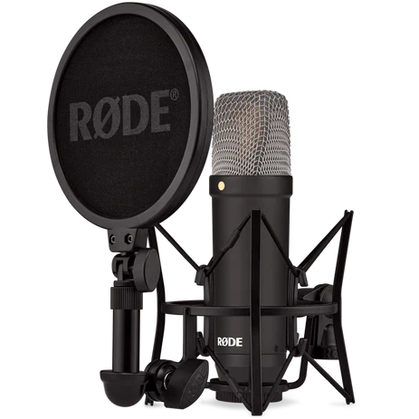 Rode NT1SIGNATURE NT1 Signature Series Studio Microphone, Condenser, Black