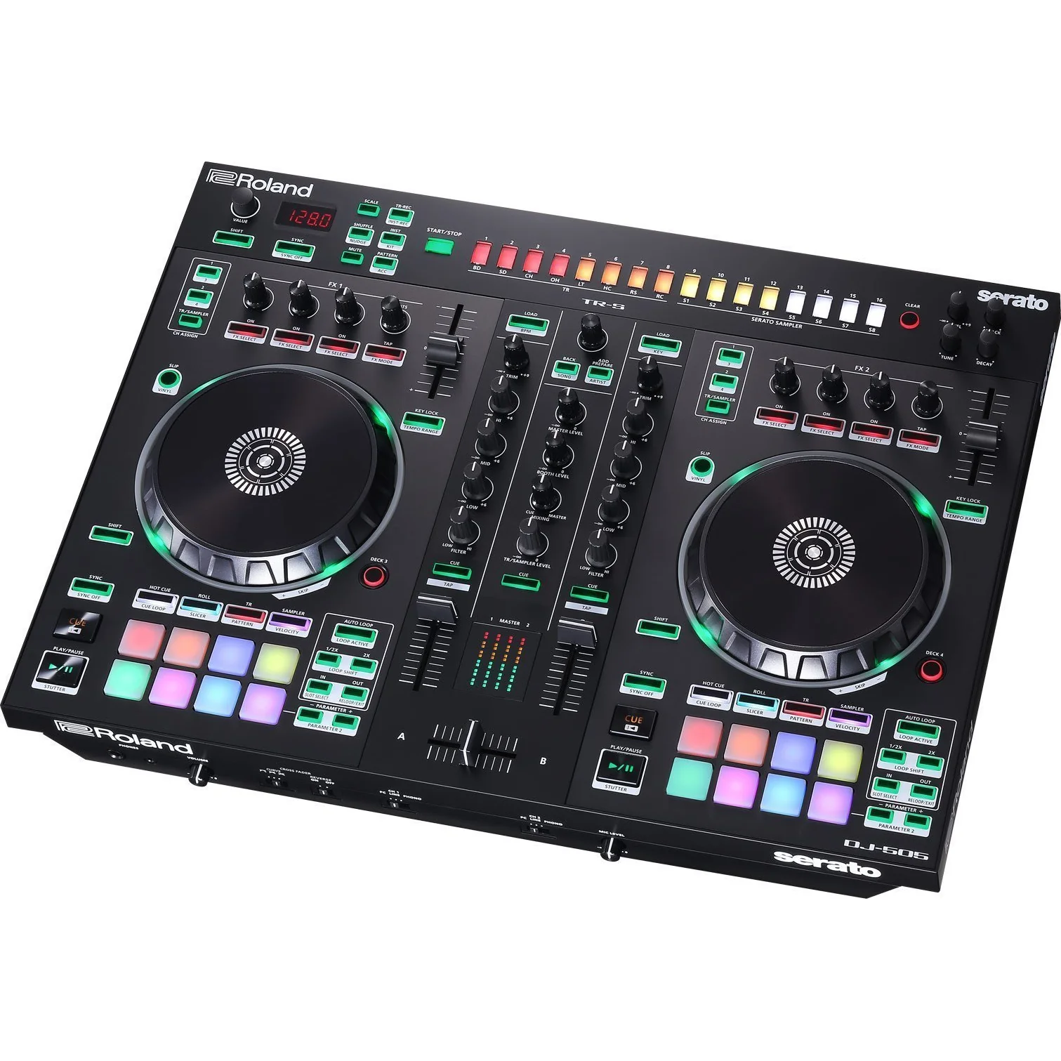 Roland DJ-505 DJ Controller & DJC-B2 Soft Case Bundle - Image 4