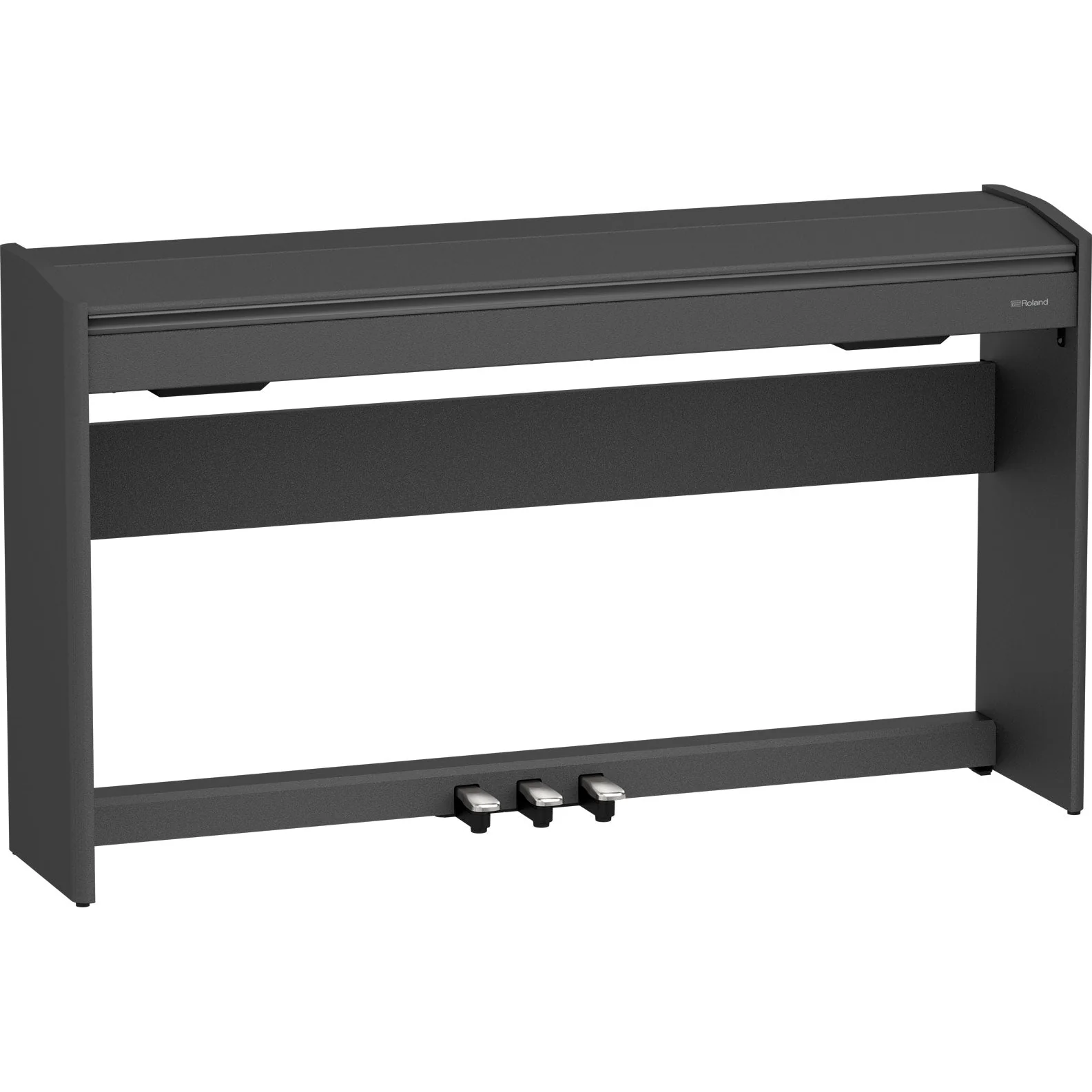 Roland F-107-BK 88-Key Slim Digital Piano w/ Stand, Bench, and 3-pedals, Black - Image 3