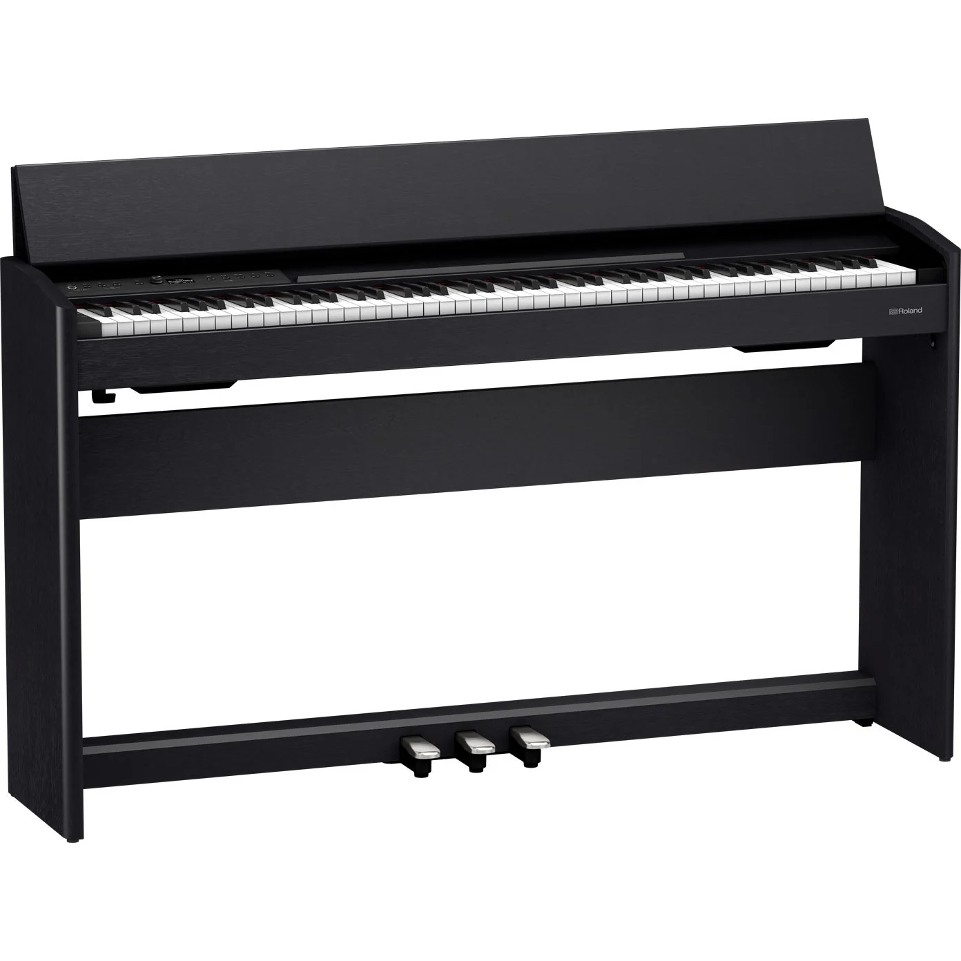 Roland F701-CB 88-Key Compact Upright Style Digital Piano w/ Bench, Black - Image 3