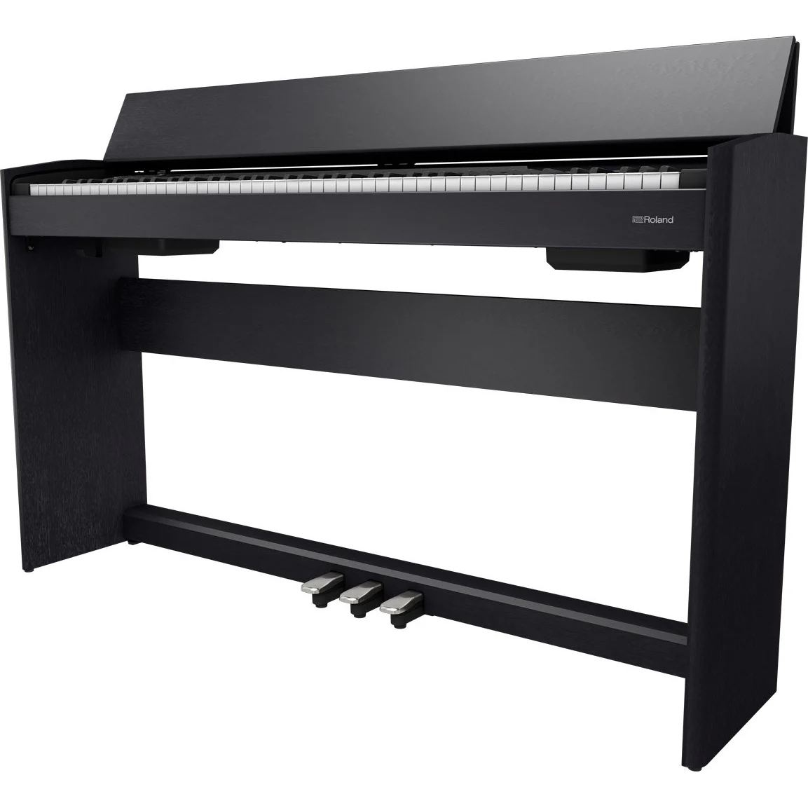Roland F701-CB 88-Key Compact Upright Style Digital Piano w/ Bench, Black - Image 4