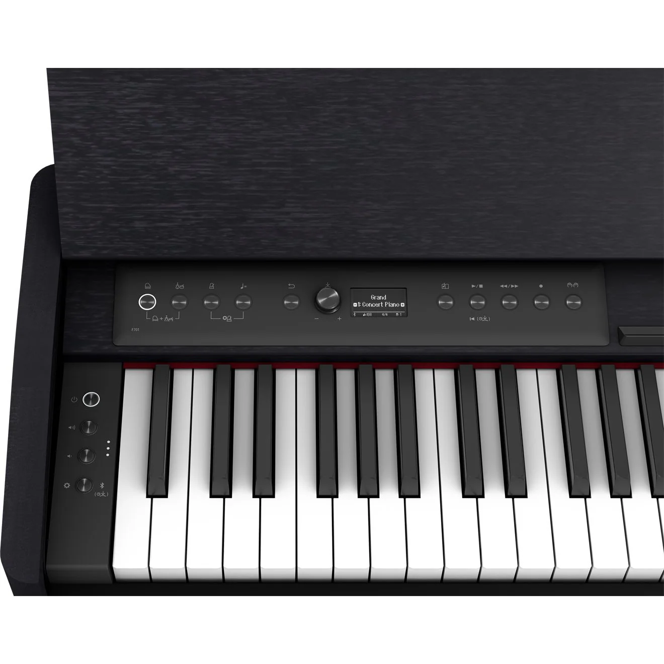 Roland F701-CB 88-Key Compact Upright Style Digital Piano w/ Bench, Black - Image 8