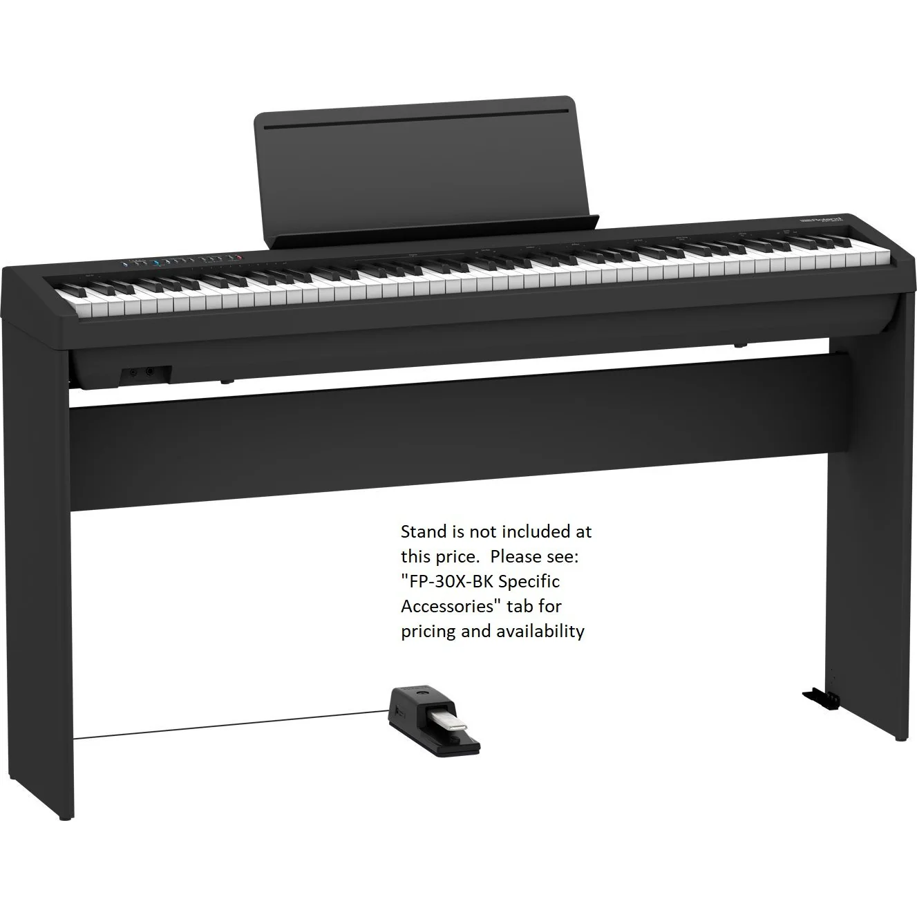 Roland FP-30X-BK 88-key Digital Piano, Black - Image 9