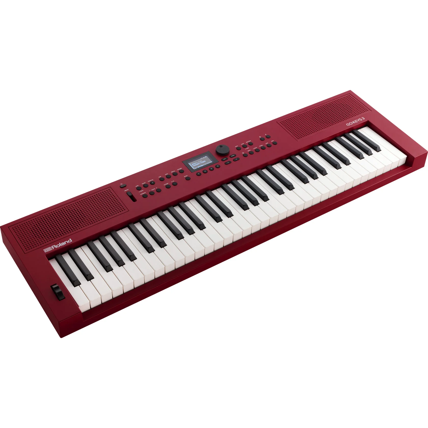 Roland GOKEYS3-RD GO:KEYS 3 Music Creation Keyboard, 61-key, Dark Red - Image 2
