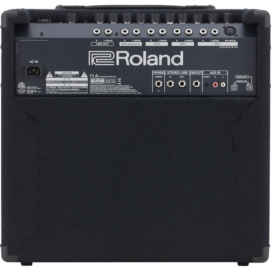 Roland KC-400 Keyboard Amplifier - 150 watts, 4 Channel Stereo Mixer - Image 3