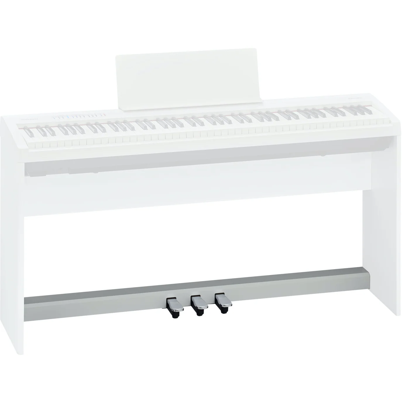 Roland KPD-70-WH 3-Pedal Board, White