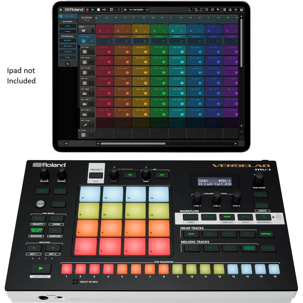 Roland MV-1 Verselab Production Studio - Image 7