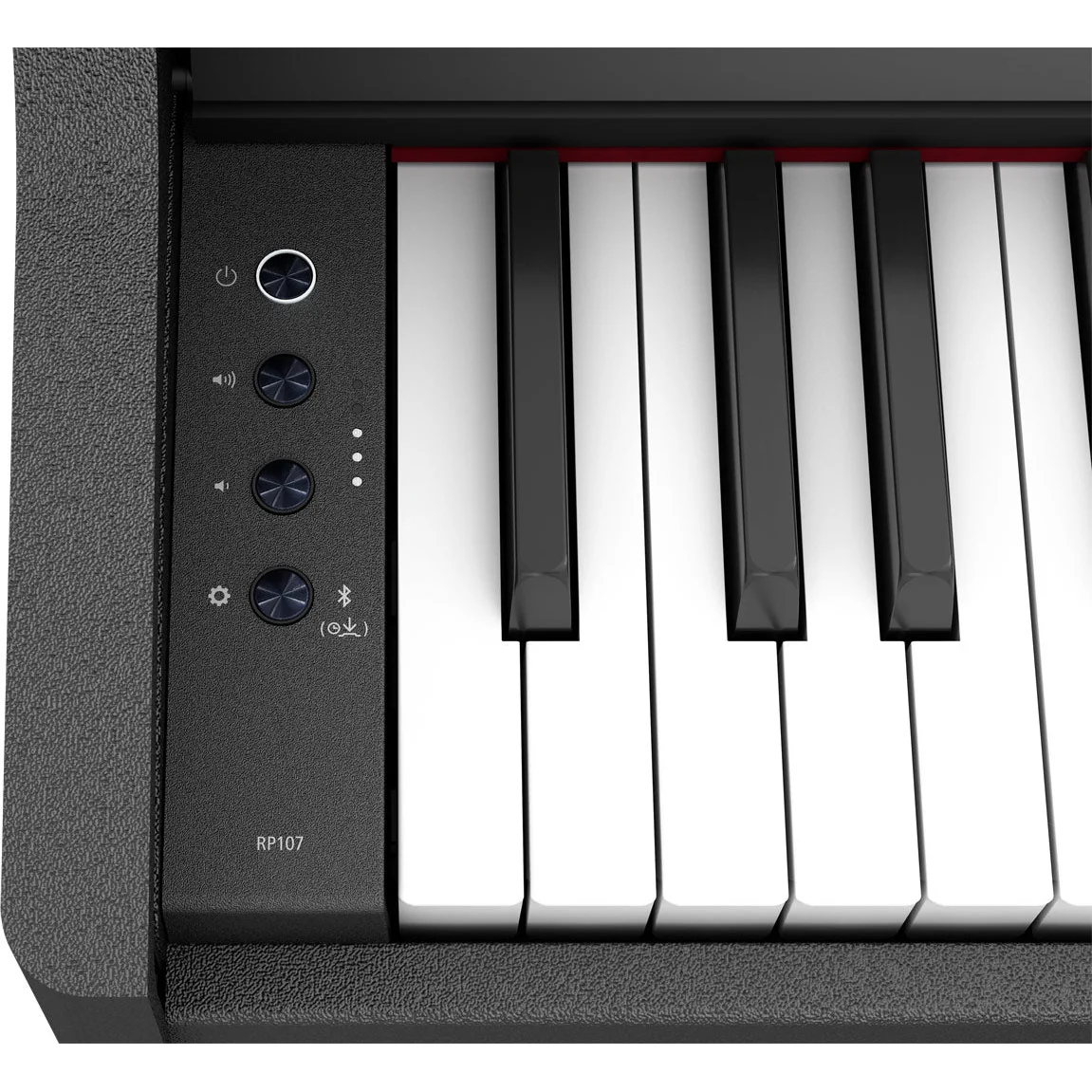 Roland RP-107-BK 88-Key Digital Piano w/ Stand, Bench, and 3-pedals, Black - Image 10