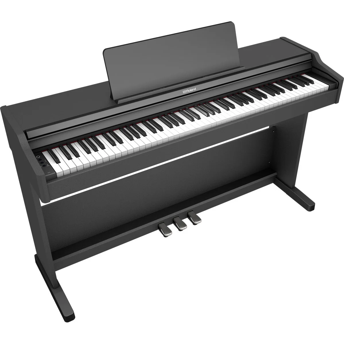 Roland RP-107-BK 88-Key Digital Piano w/ Stand, Bench, and 3-pedals, Black - Image 4