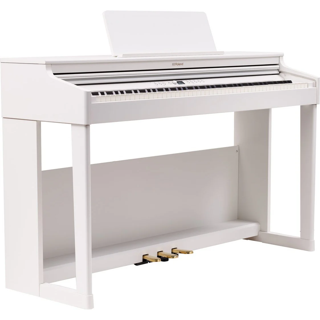 Roland RP701-WH 88-Key Digital Piano w/ Bench, White - Image 3