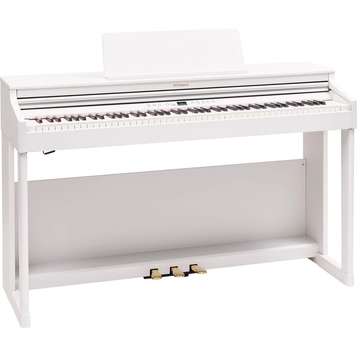 Roland RP701-WH 88-Key Digital Piano w/ Bench, White - Image 4