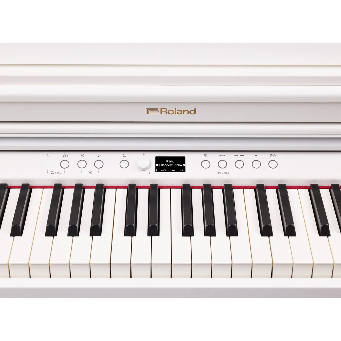 Roland RP701-WH 88-Key Digital Piano w/ Bench, White - Image 6