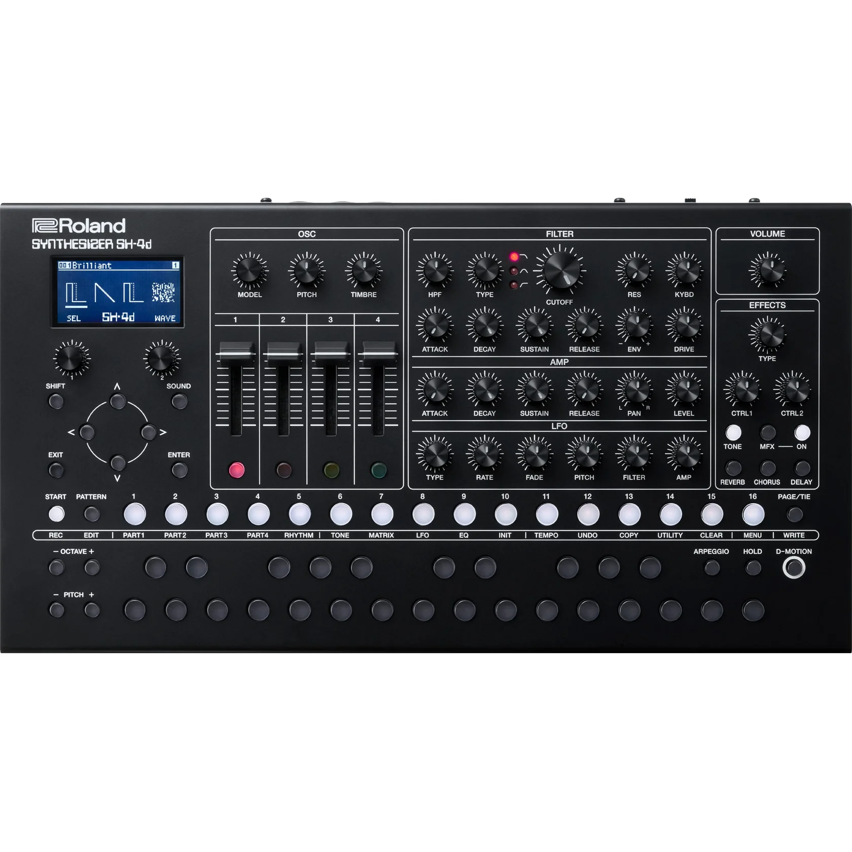 Roland SH-4D Desktop Synthesizer Module