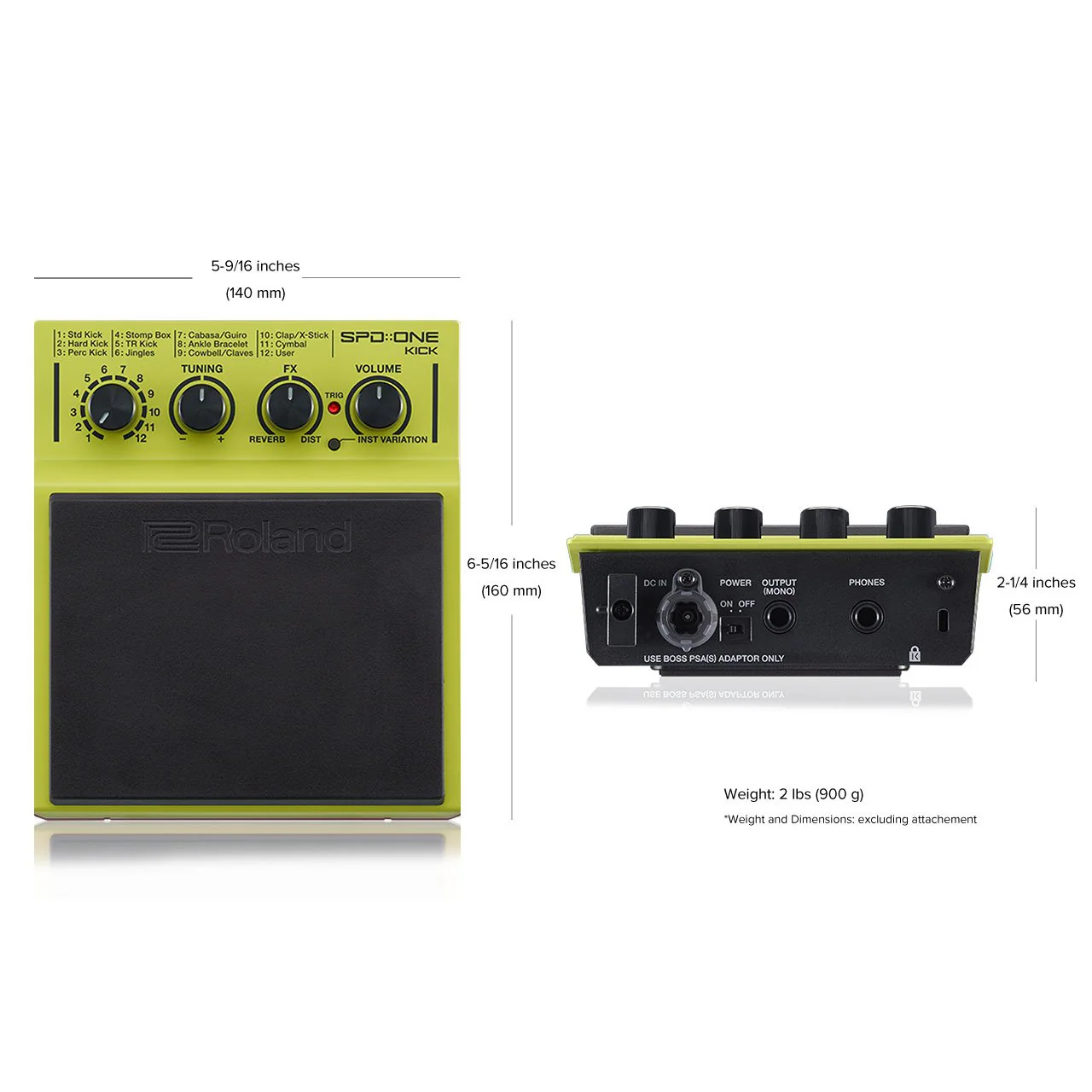 Roland SPD-1K Kick Percussion Pad - Image 8