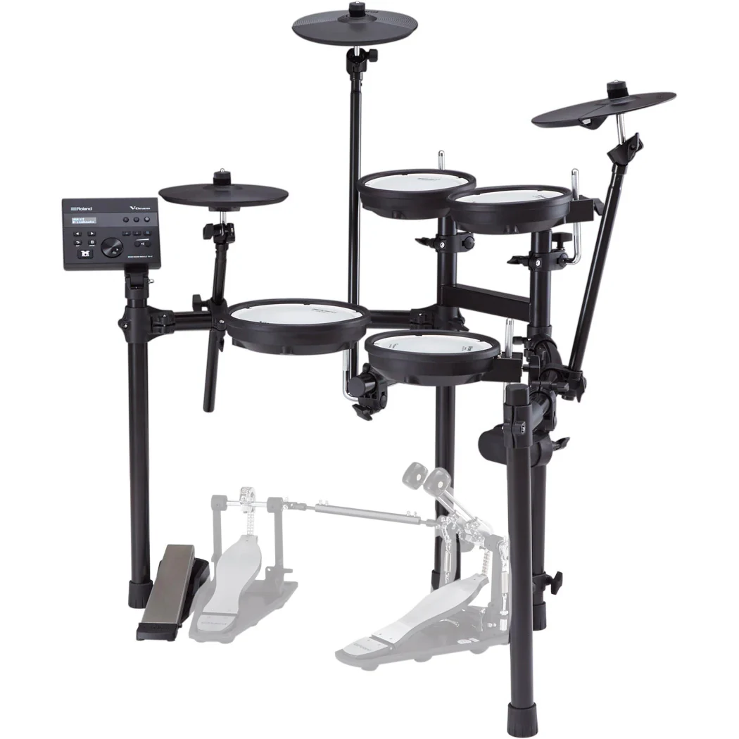 Roland TD-07DMK Electronic Double Mesh Kit V-Drums Set w/ TD-07 Module - Image 5