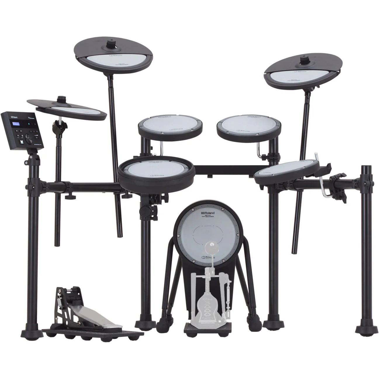 Roland VQD106 VQD Full Drum Kit with TD-07 Sound Module - Image 2