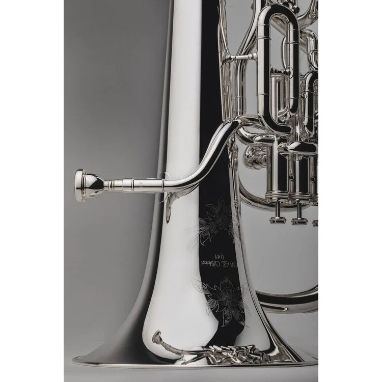 S.E. Shires EUQ41TS 4-Valve Compensating Euphonium Silver Plated - Image 2