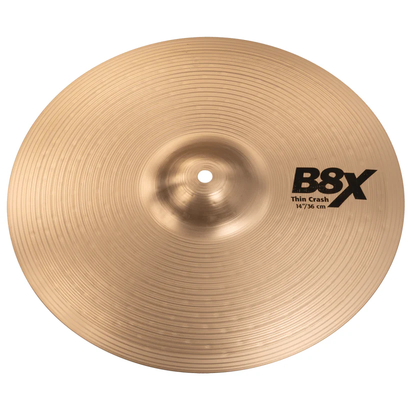 Sabian 41406X 14" B8X Thin Crash Cymbal