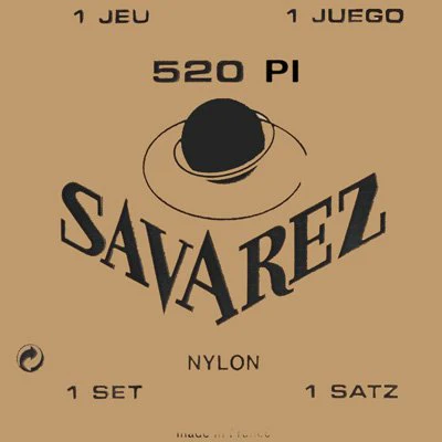 Savarez 520P1 High Tension Red 1,2,&3 Wound